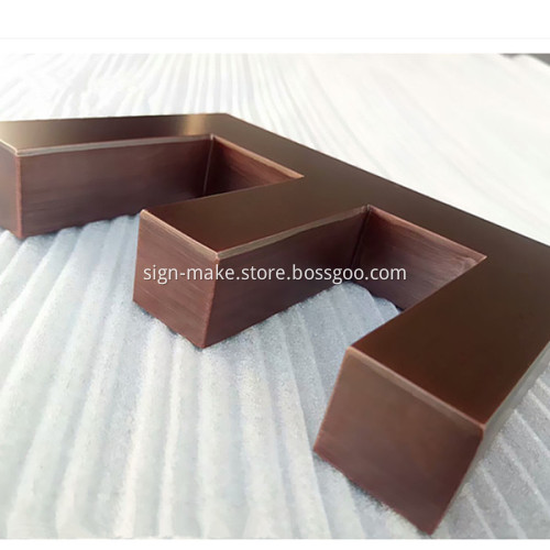 3D Metal Office Door Signs Building Signs Custom